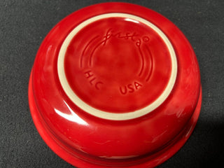 Red Fiestaware Cereal/Soup Bowl