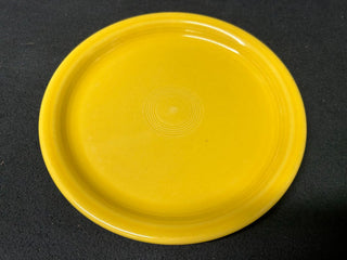 Yellow Fiestaware Luncheon Plate