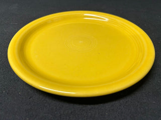 Yellow Fiestaware Luncheon Plate