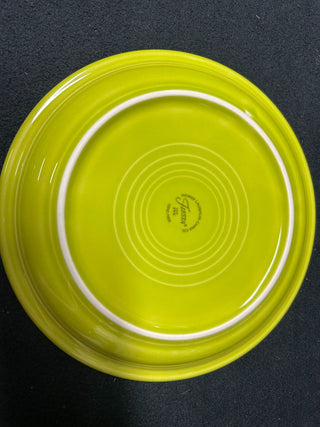 Lime Green Fiestaware Luncheon Plate