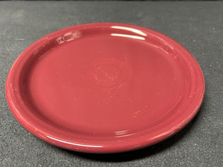 Burgundy Fiestaware Luncheon Plate