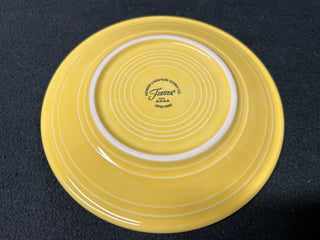 Yellow Fiestaware Salad Plate