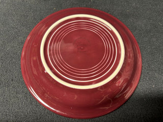 Burgundy Fiestaware Salad Plate
