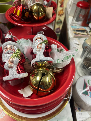 A-Radko SB's Conf. Figures Santa Ornament