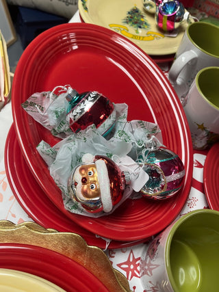 Fiesta Oval Serving Platter Scarlet