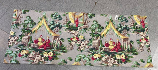 Asian Floral Garden Table Runner-2-ty