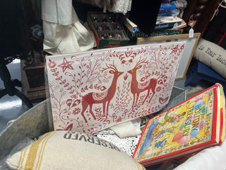 Reindeer Paper Placemats (Tearaway 24 Pack-$2 Per Mat) - New