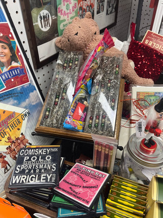 Bead and Tinsel Garland-New