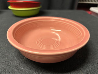 Pink Fiestaware Cereal Bowl