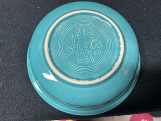 Turquoise Fiestaware Cereal Bowl