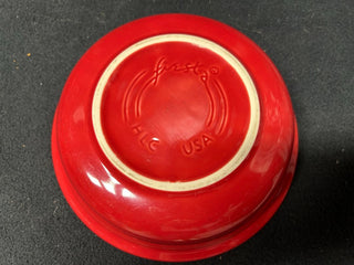 Red Fiestaware Cereal Bowl
