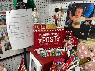 North Pole Mail Truck