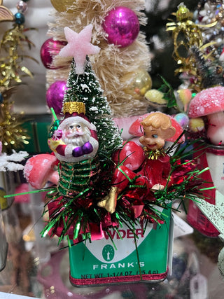 Handmade Chili Spice Tin Decor