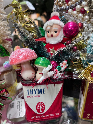 Handmade Thyme Spice Tin Pixie