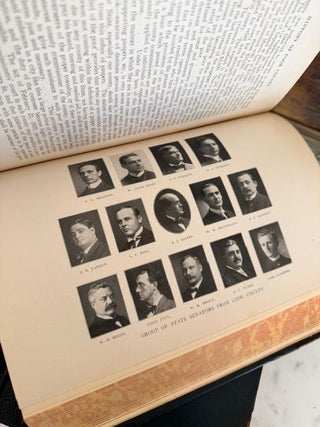 Antique Two-Volume Illustrated Set of "History of Cook County, Illinois"