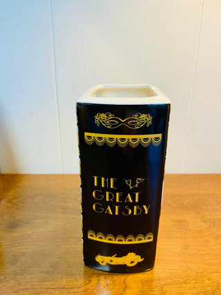 Great Gatsby Book Vase