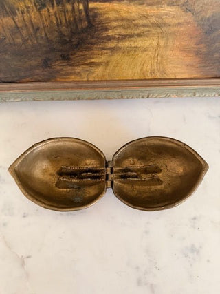 Brass Walnut Nutcracker