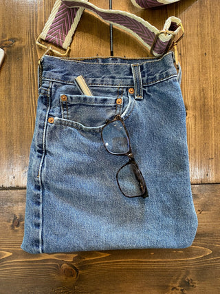 Levi Denim Repurposed Purse