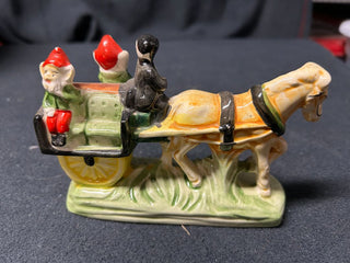 Irish Jaunting Car Figurine