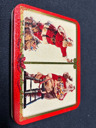 Coca-Cola Tin with 2 Decks of Playing Cards