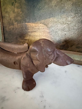 Cast Iron Dachschund Boot Scraper