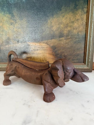 Cast Iron Dachschund Boot Scraper