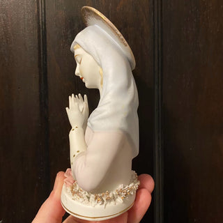 Vintage Lefton Praying Madonna Figurine