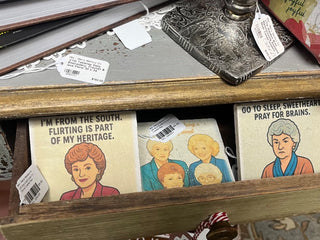 HM Dorothy/Golden G's Stone Coaster-New