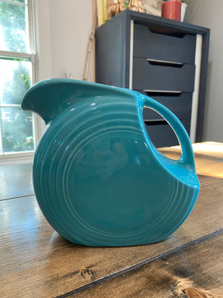 Fiesta Turquiose Pitcher