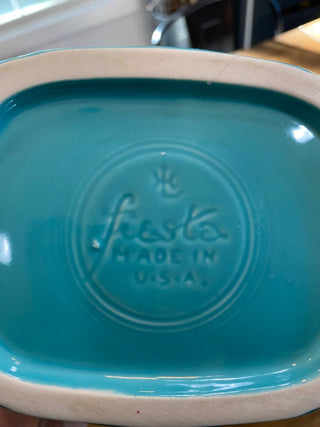 Fiesta Turquiose Pitcher