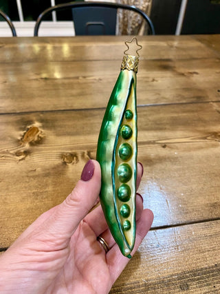 Inge-Glas Peapod Ornament