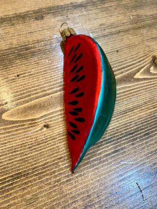 Vtg Watermelon Ornament