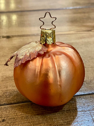Inge-Glas Pumpkin Ornament