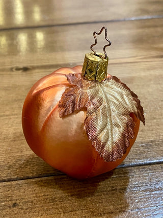 Inge-Glas Pumpkin Ornament