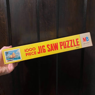 Vintage Milton Bradley Jigsaw Puzzle Original Box Sealed