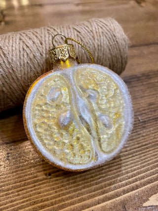 Vtg Lemon ornament