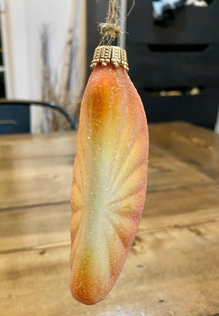 Vtg Orange Slice Ornament