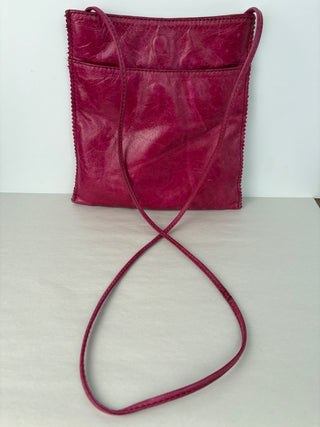 Pink Hobo International Leather Crossbody Bag
