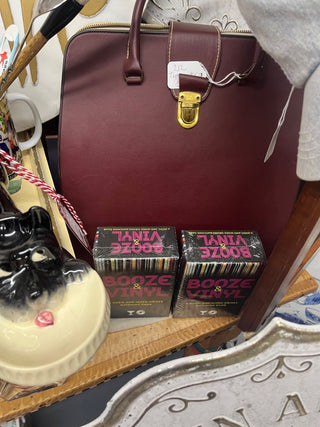 Booze & Vinyl Box Card Game-New