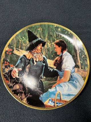 Dorothy Meets the Scarecrow-plate