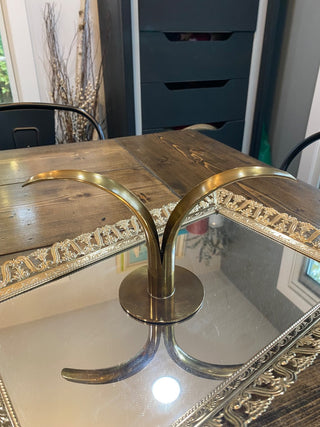 Vintage 15x10 Mirrored Tray