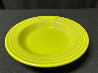 Lime Green Rimmed Bowl Fiestaware