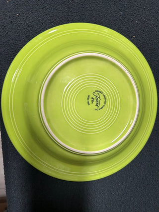 Lime Green Rimmed Bowl Fiestaware