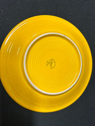 Yellow Dinner Plate Fiestaware