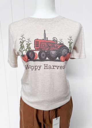Happy Harvest Unisex Tee – Fall Fun Starts Here - L