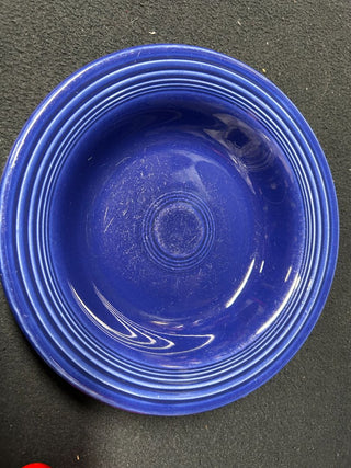 Cobalt Blue Rimmed Soup Bowl Fiestaware