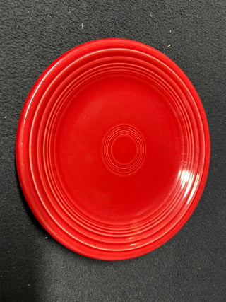 Red Salad Plate Fiestaware