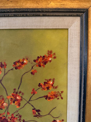 Bittersweet Brass Pitcher Oil Painting