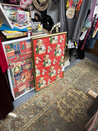 Cav. 'Hello Santa' CMAS Art Framed (RTH)-New