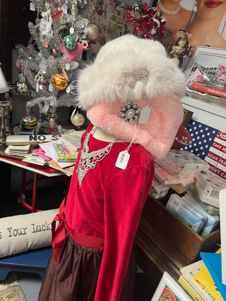 Soft Winter Hats with Pins-by MC-New